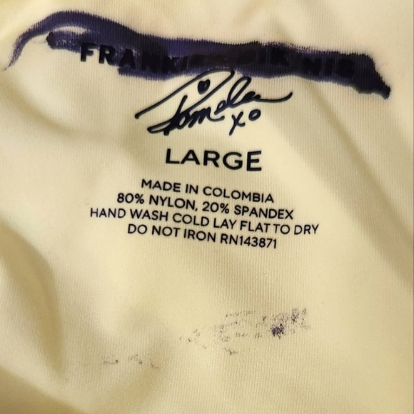 New!Frankie's Bikinis x Pamela Anderson Collab One Piece Swimsuit - Picture 15 of 15